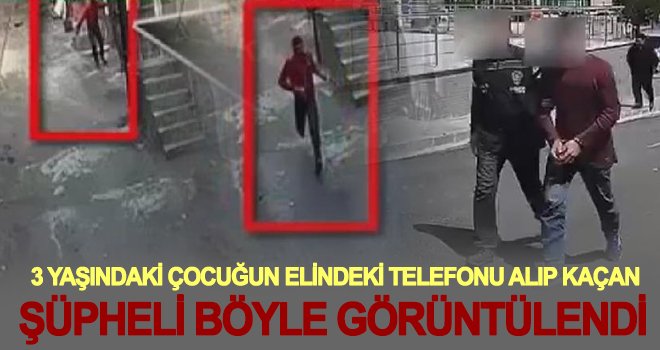 Hırsızlık şüphelisi kameradan böyle görüntülendi