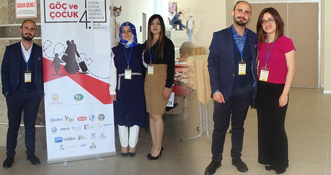 HKÜ öğrencileri 4. ulusal çocuk gelişimi kongresinde
