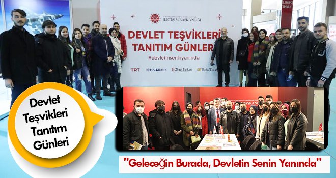 HKÜ öğrencileri 'Devlet Teşvikleri Tanıtım Günleri'ne katıldı