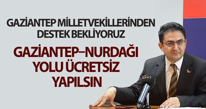 Hocaoğlu: Gaziantep için, ülke için tek yürek oluruz