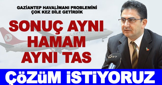 Hocaoğlu: Milletvekillerimizi Gaziantep için göreve çağırıyoruz