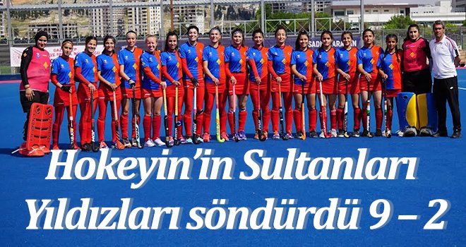 Hokeyin’in Sultanları Yıldızları söndürdü 9 – 2