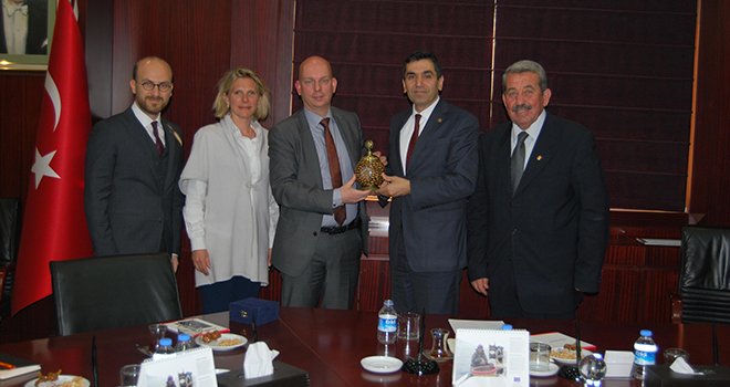 Hollanda Ticaret Ataşesi'nden GTO Başkanı Hıdıroğlu’na ziyaret