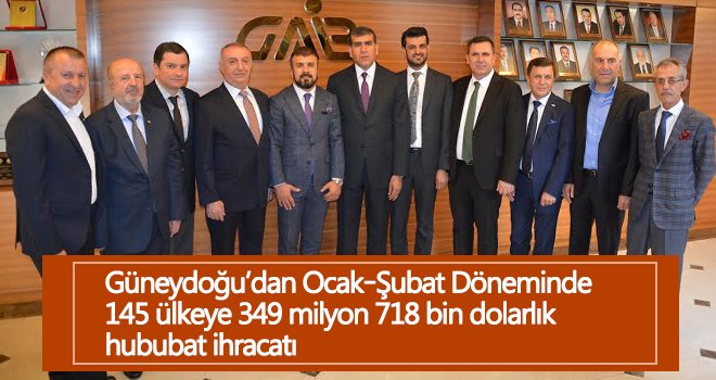 Hububat İhracatında Rekor Güneydoğulu İhracatçıların
