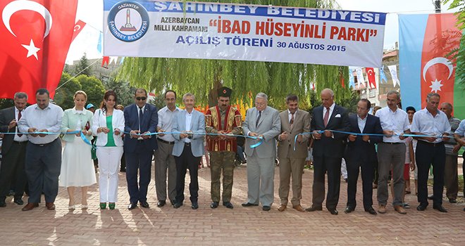 İBAD HÜSEYİNLİ PARKI AÇILDI 
