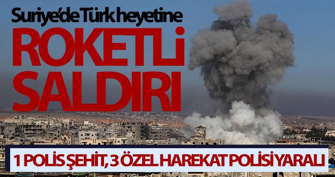 İçişleri Bakanlığı: 1 polis şehit, 3 özel harekat polisi yaralı