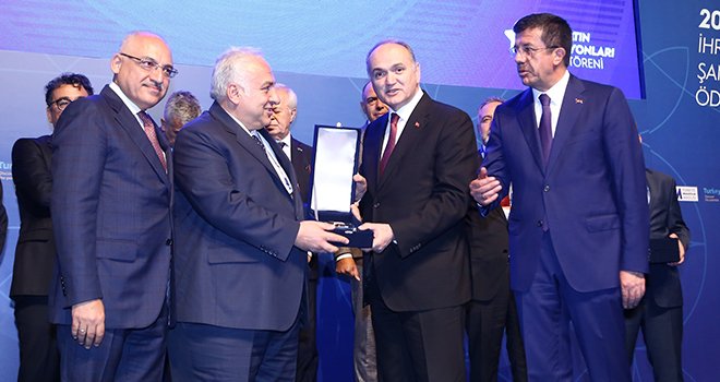 İhracat Şampiyonu Oba’ya TİM’den Ödül