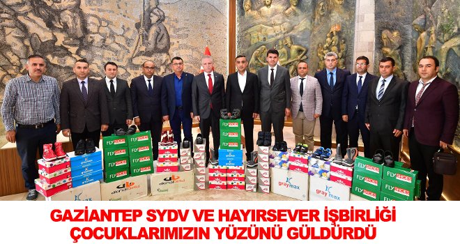 İhtiyaç sahibi tüm çocuklara ayakkabı dağıtıldı