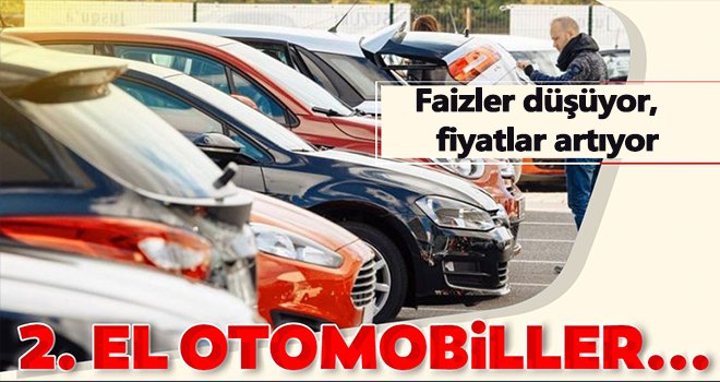 İkinci el otomobilde hareketlilik sürüyor...