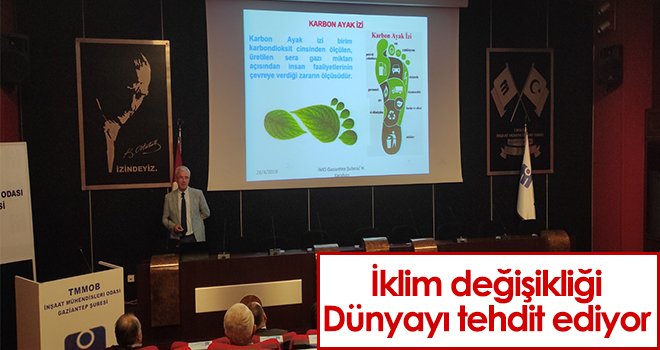 İklim değişikliği dünyayı tehdit ediyor