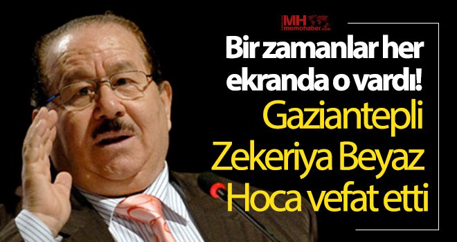 İlahiyatçı profesör Zekeriya Beyaz hayatını kaybetti