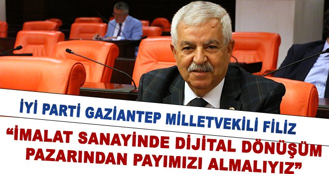 İmalat sanayinde dijital dönüşüm pazarından payımızı almalıyız