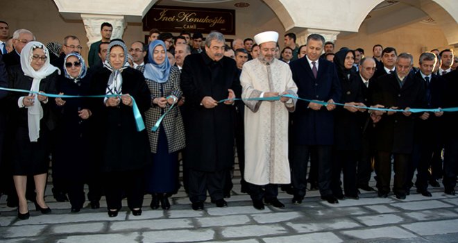 İNCİ KONUKOĞLU CAMİİ İBADETE AÇILDI