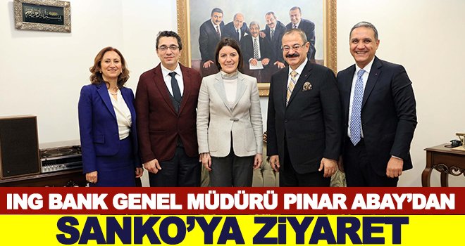ING Bank Genel Müdürü Abay'dan Konukoğlu’na ziyaret