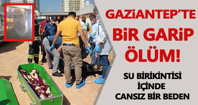 İnşaat altındaki su birikintisinde ölü bulundu