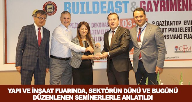 İnşaat ve Gayrimenkul Fuarı’nda seminer