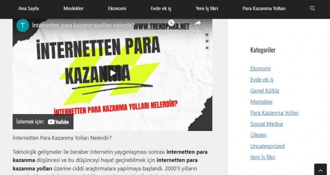 İnternetten Nasıl Para Kazanılır?