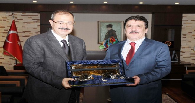 IRAK BAŞKONSOLOSU’DAN GSO’YA ZİYARET