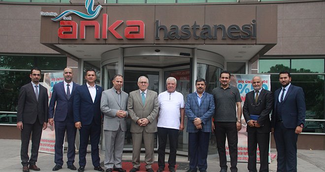 Iraklı diplomatik heyetin tercihi Anka Hastanesi