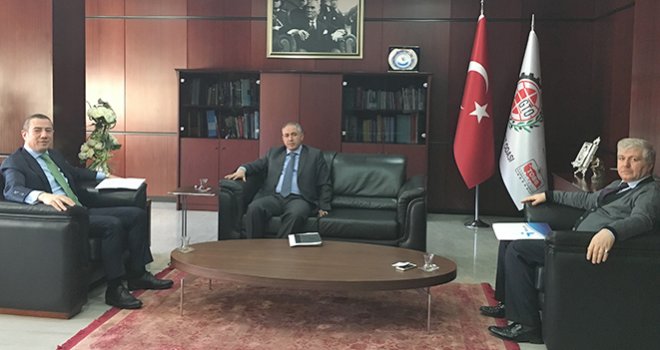 İş Kur Müdürü ve SGK Müdürü GTO’yu Ziyaret Etti