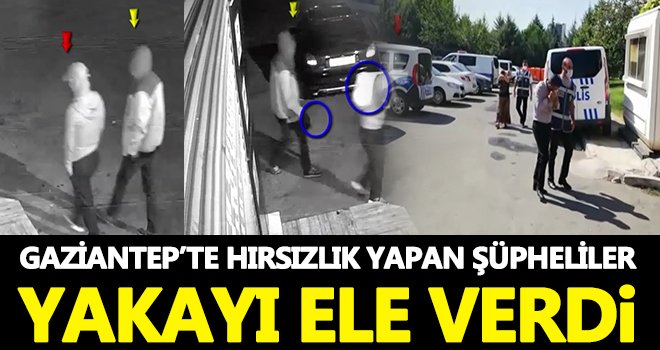 İş yerinden hırsızlık anı kamerada...