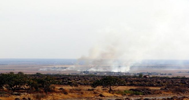IŞİD hedefleri, karadan ve havadan bombalandı
