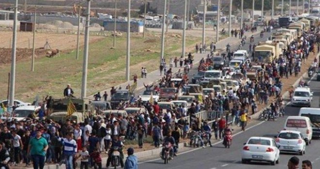 IŞİD, peşmerge konvoyu Kobani'ye geçerken saldırı planlamış