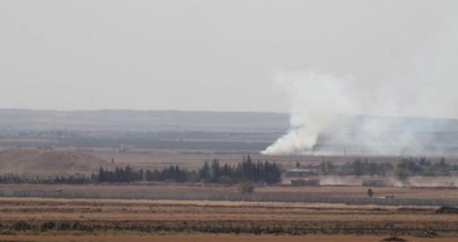 IŞİD'e havadan, karadan bombardıman