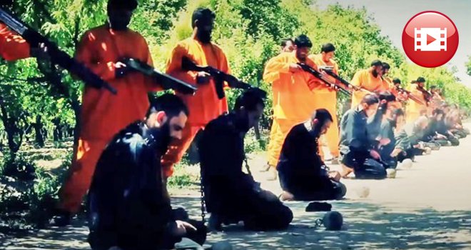 IŞİD'liler infaz edildi