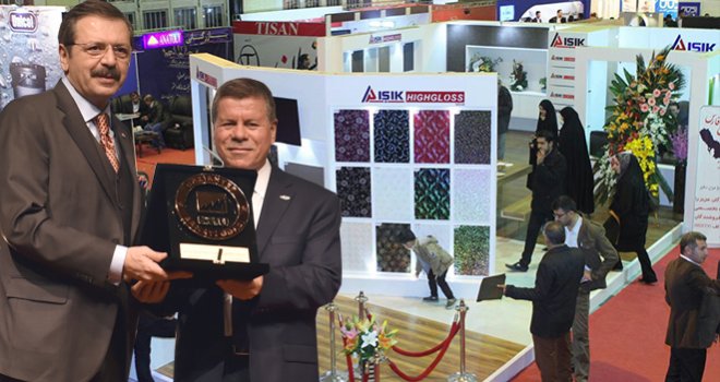 IŞIK AHŞAP İRAN’DAKİ FUARIN GÖZDESİ OLDU