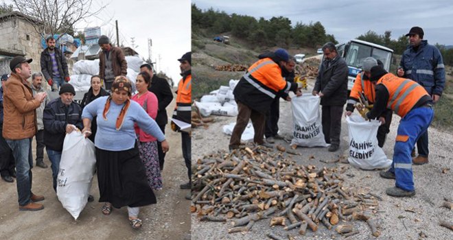 İslahiye'de 500 İhtiyaç Sahibi Aileye Odun Dağıtıldı