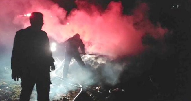 İslahiye’de Odunluk Yangını Korkuttu