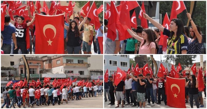 İslahiye'de şehitler, isimleri okunarak anıldı