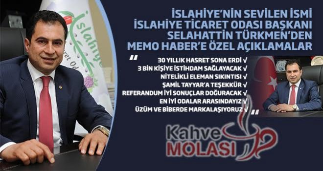 İSLAHİYE’NİN SEVİLEN İSMİ BAŞARI HİKAYESİNİ ANLATTI