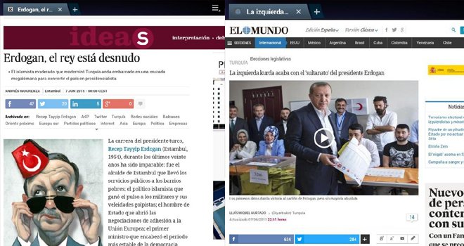 İspanyol basınından Erdoğan yorumu: "Kral Çıplak"