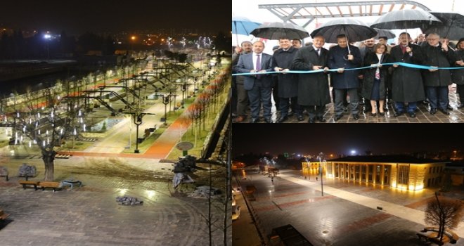 İstasyon Parkı'nı Bakan Özhaseki açtı