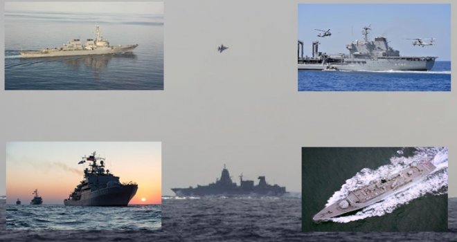 İşte Akdeniz'de Ülkelerin Savaş Gemilerinin Sayısı