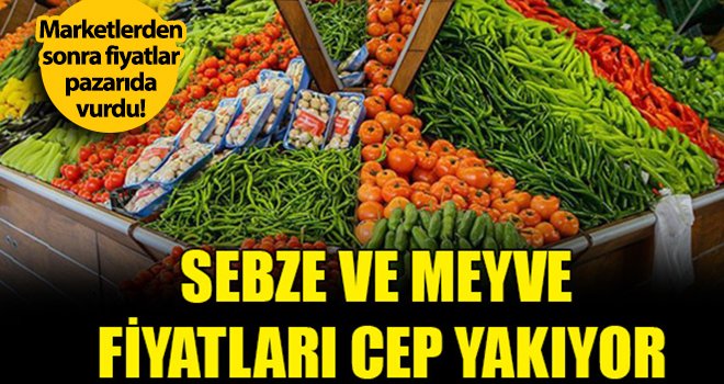 Gaziantep'te sebze ve meyve fiyatları pazarda ne kadar?