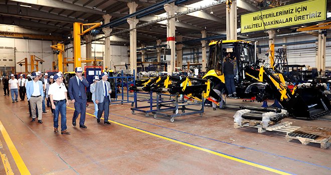 İSTE’den MST iş makinaları tesislerine inceleme gezisi