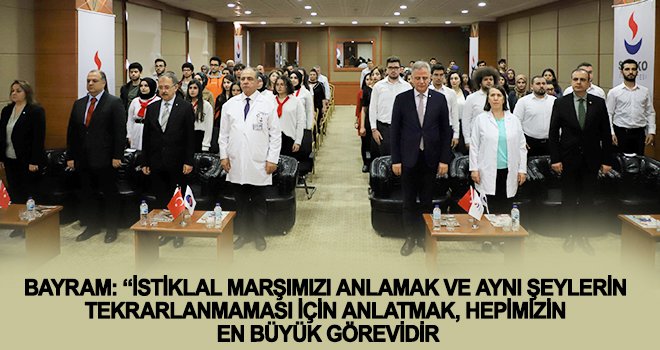 İstiklal Marşı'nın kabulünün 99. yıldönümü