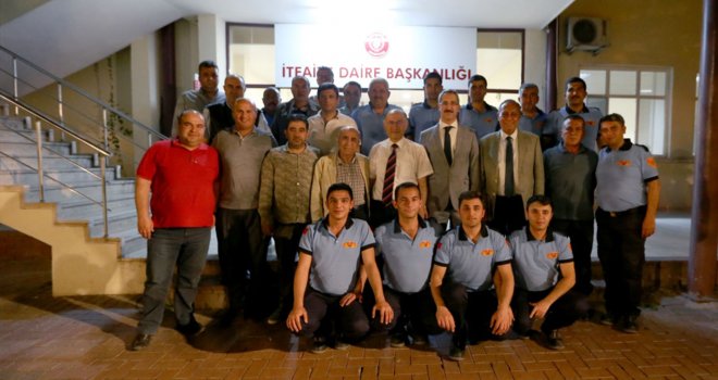 İtfaiye personelleri iftar yemeğinde buluştular