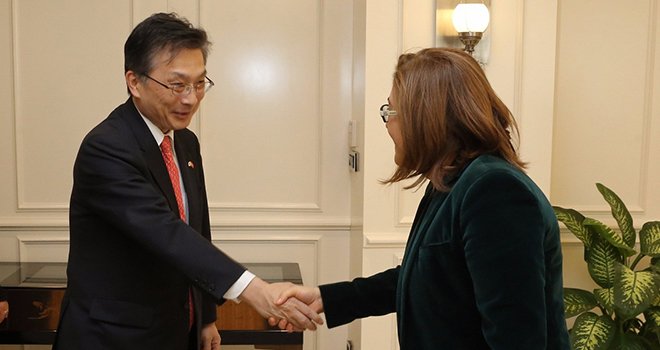 Japonya Büyükelçi'den Başkan Şahin’e ziyaret