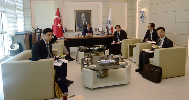 JICA temsilcileri GASKİ'nin Projelerinden memnun