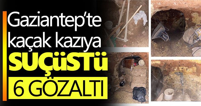 Kaçak kazı için kullanılan malzemeler ele geçirildi 