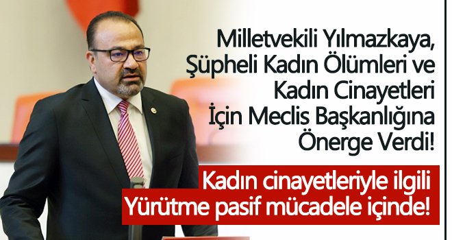 Kadın cinayetleriyle ilgili Yürütme pasif mücadele içinde