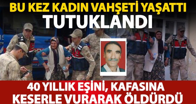 Kadın dehşeti! Uyuyan kocasını yatakta öldürdü