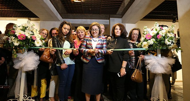 “Kadın Sanatçılar Resim Sergisi” açıldı