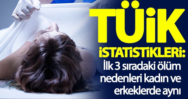 Kadınlarda ölüm nedeni olarak dolaşım sistemi ilk sırada