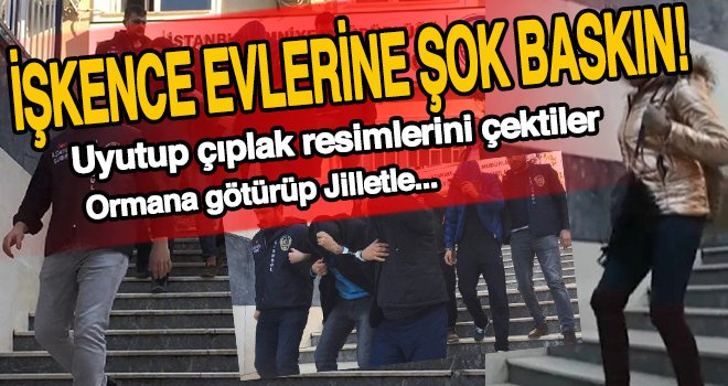 Kadınların çıplak fotoğraflarını çekip,bileklerini kesmişler