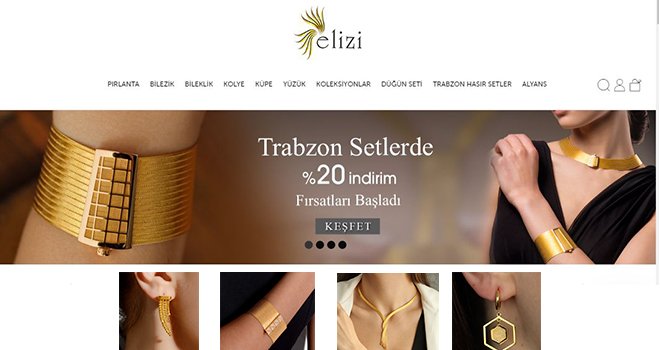 Kadınların güneş gibi ışıldatan altın mücevherler!